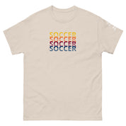Soccer Retro Repeat Sport T-Shirt (Global)