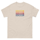 Soccer Retro Repeat Sport T-Shirt (Global)