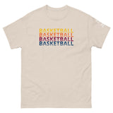 Basketball Retro Repeat Sport T-Shirt