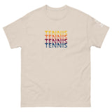 Tennis Retro Repeat Sport T-Shirt