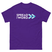 T-Shirt met Verspreid het woord-logo