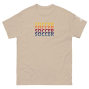 Soccer Retro Repeat Sport T-Shirt (Global)
