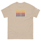 Soccer Retro Repeat Sport T-Shirt (Global)