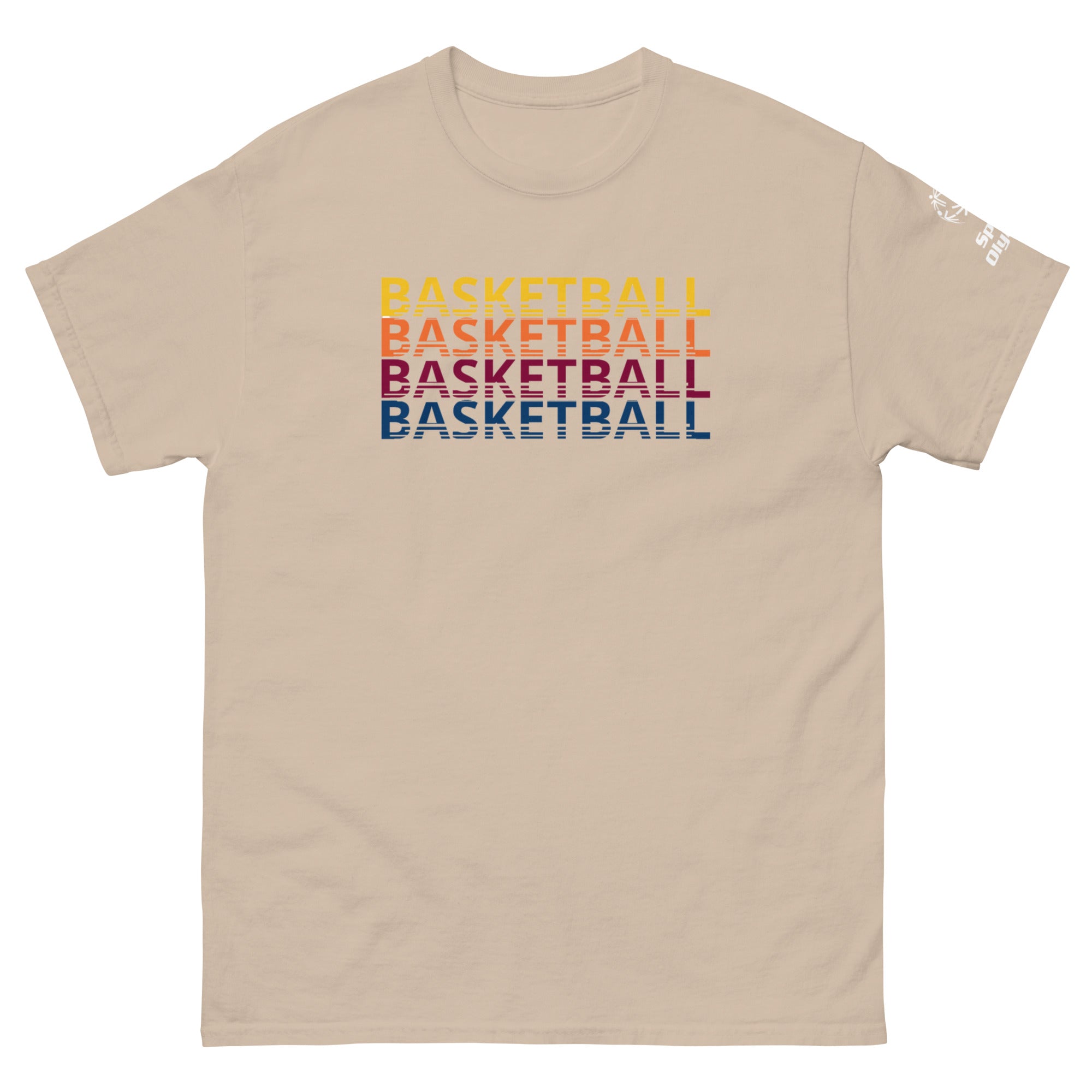 Basketball Retro Repeat Sport T-Shirt
