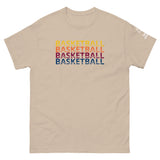 Basketball Retro Repeat Sport T-Shirt