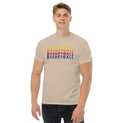 Basketball Retro Repeat Sport T-Shirt