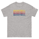 Basketball Retro Repeat Sport T-Shirt