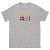 Tennis Retro Repeat Sport T-Shirt (Global)
