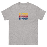 Tennis Retro Repeat Sport T-Shirt (Global)