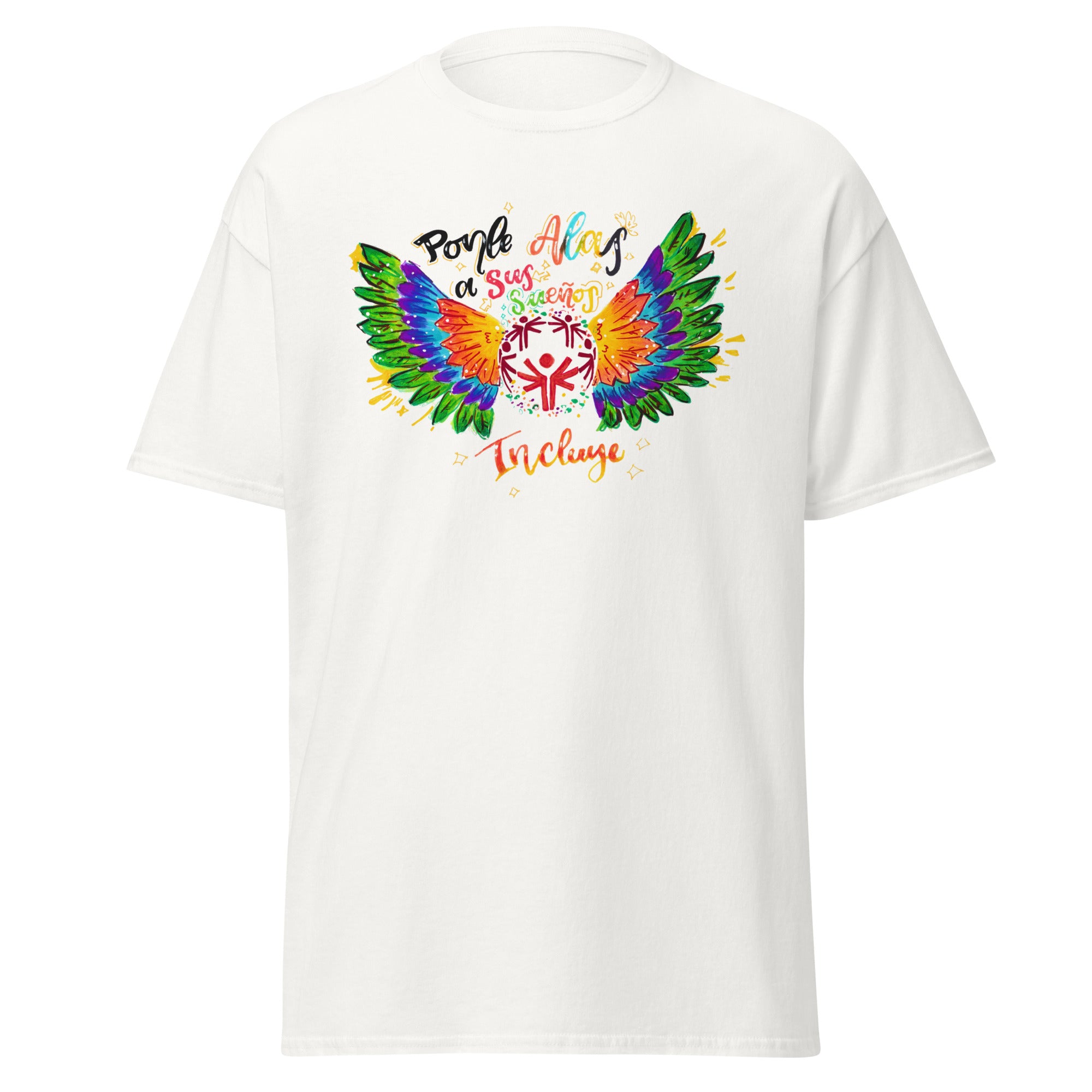 T-shirt "Donnez des ailes à vos rêves" de Ximena Varela et Veronica Padrino (Global)