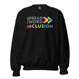Sweat-shirt aux couleurs de la Fierté : Faites passer le mot Inclusion Inclusion (Global)