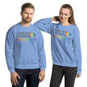 Sweat-shirt aux couleurs de la Fierté : Faites passer le mot Inclusion Inclusion (Global)