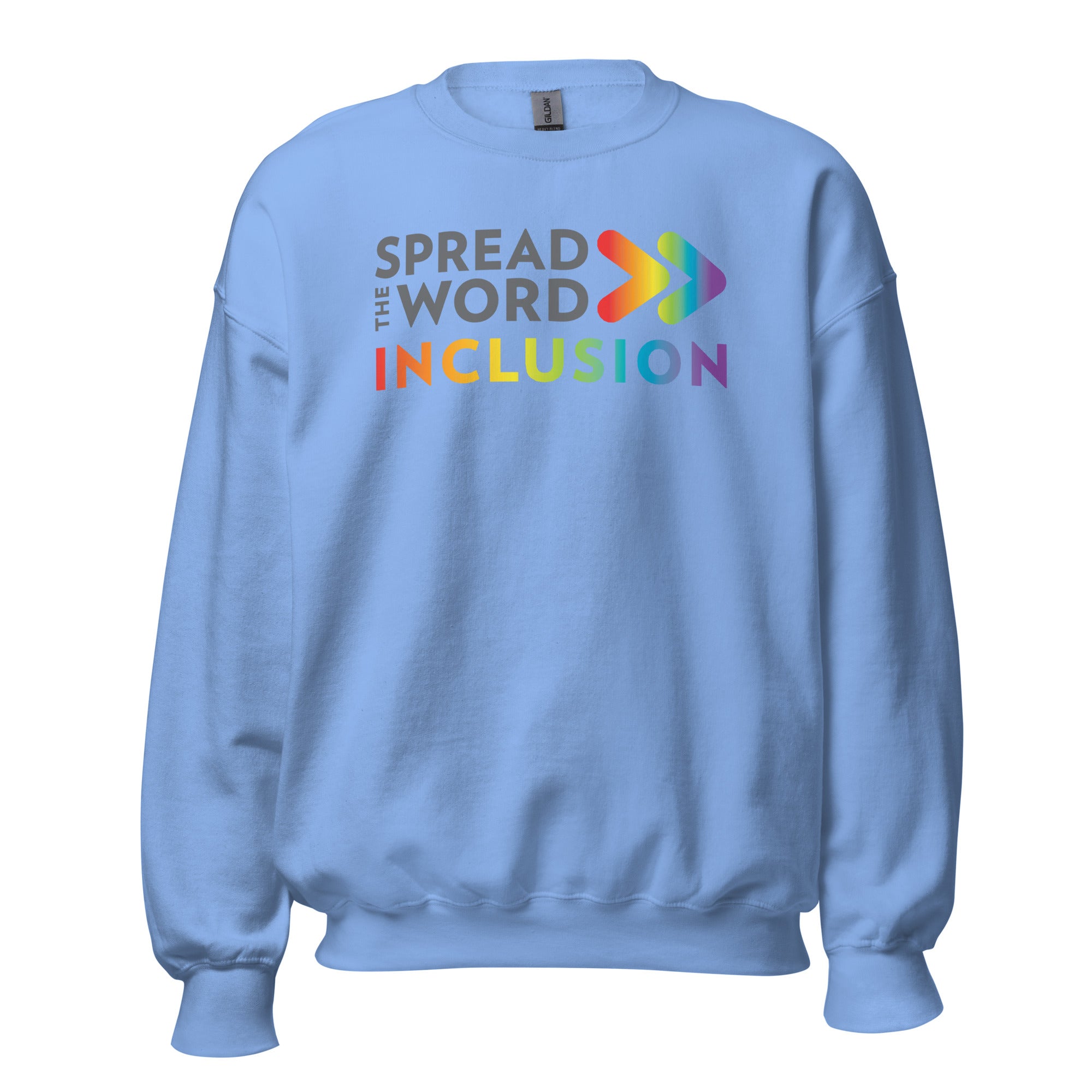 Sweat-shirt aux couleurs de la Fierté : Faites passer le mot Inclusion Inclusion (Global)