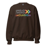 Sweat-shirt aux couleurs de la Fierté : Faites passer le mot Inclusion Inclusion (Global)