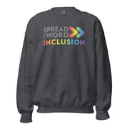 Sweat-shirt aux couleurs de la Fierté : Faites passer le mot Inclusion Inclusion (Global)