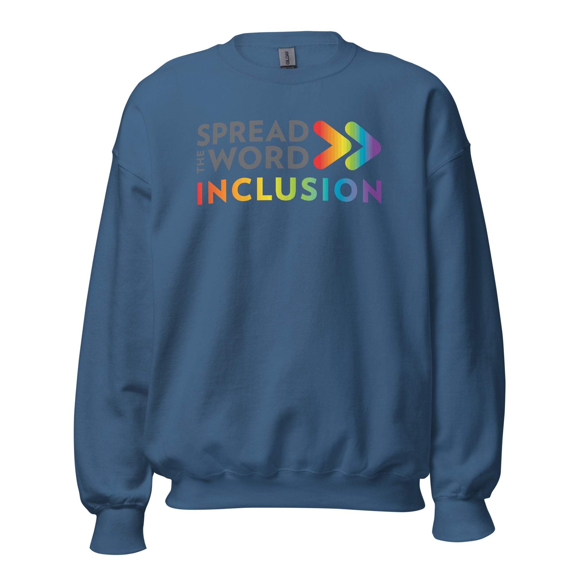 Sweat-shirt aux couleurs de la Fierté : Faites passer le mot Inclusion Inclusion (Global)