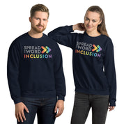 Sweat-shirt aux couleurs de la Fierté : Faites passer le mot Inclusion Inclusion (Global)