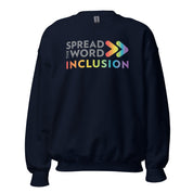 Sweat-shirt aux couleurs de la Fierté : Faites passer le mot Inclusion Inclusion (Global)