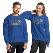 Sweat-shirt aux couleurs de la Fierté : Faites passer le mot Inclusion Inclusion (Global)