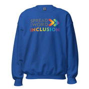 Sweat-shirt aux couleurs de la Fierté : Faites passer le mot Inclusion Inclusion (Global)