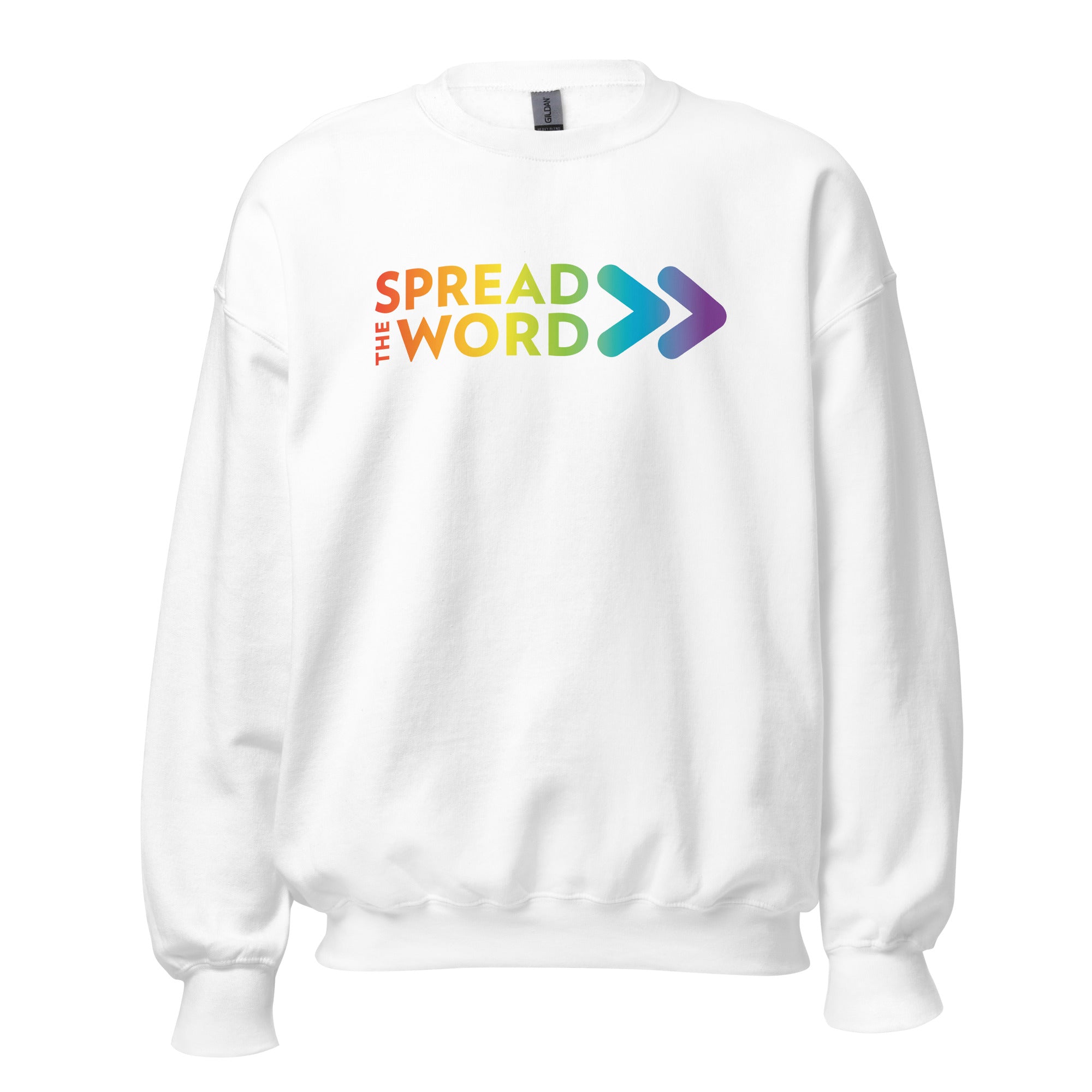 Spread the Word Inclusion Pride Color Sweatshirt (Global)