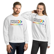 Sweat-shirt aux couleurs de la Fierté : Faites passer le mot Inclusion Inclusion (Global)