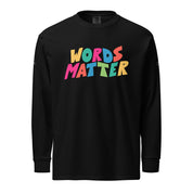 Spread the Word Words Matter Long-Sleeve Shirt (Global)