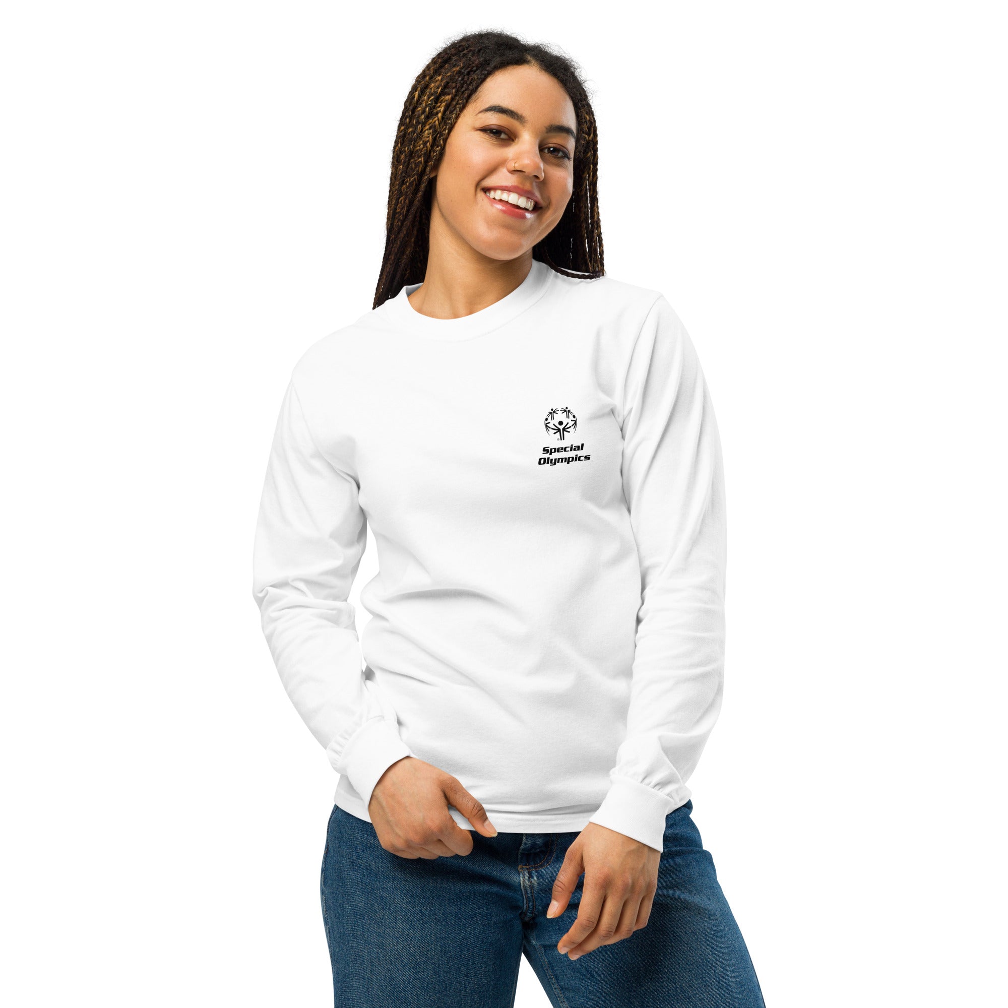 Camisa de manga larga "Mira a Mí" de las Olimpiadas Especiales