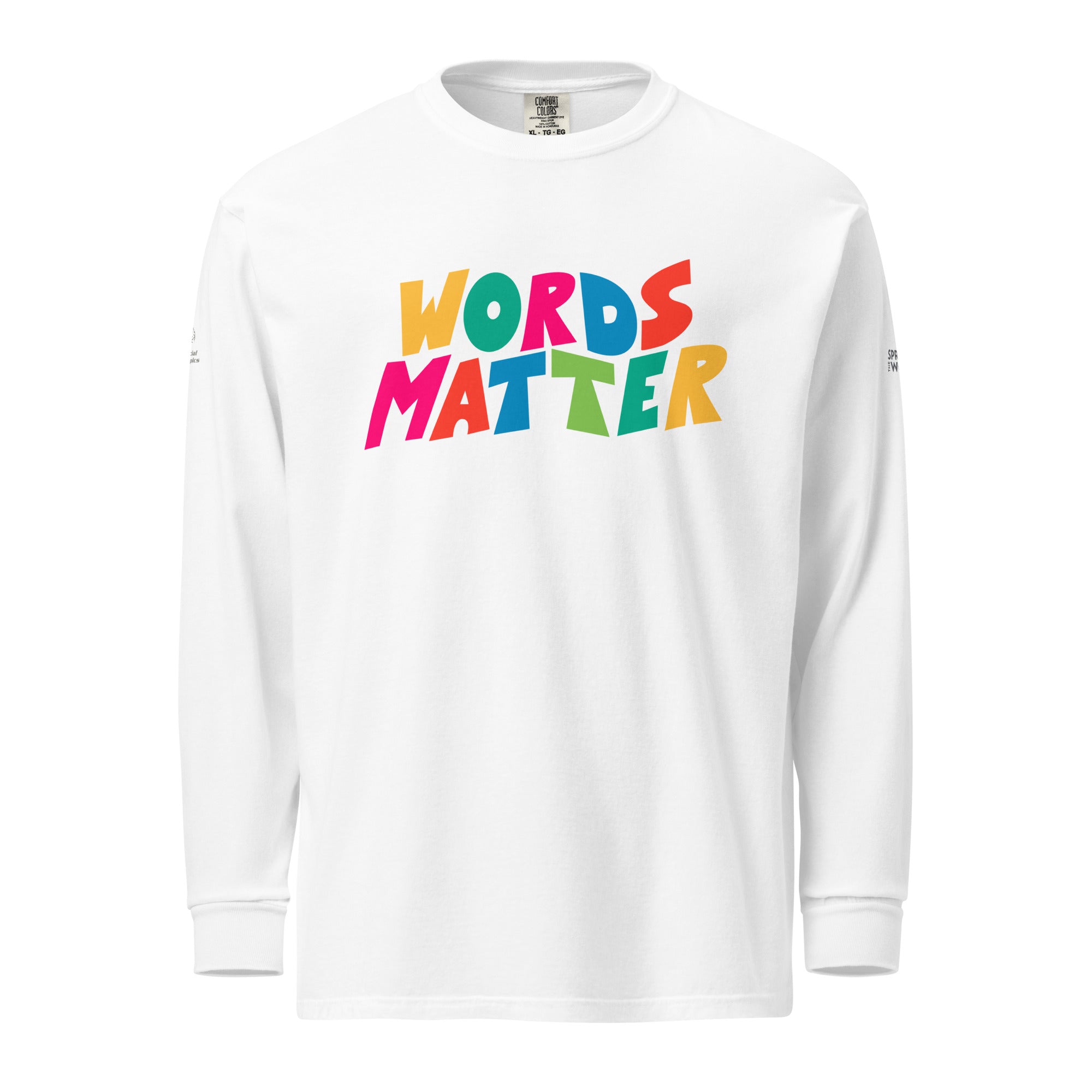 Camisa de manga larga Difunde la Palabra, Las Palabras Importan