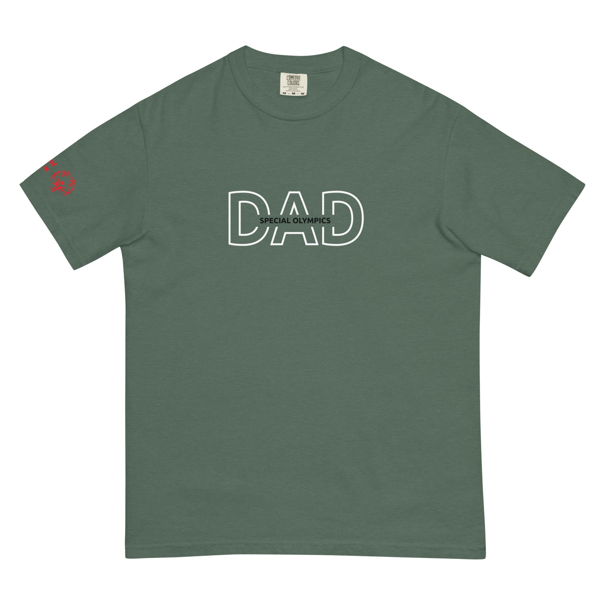 Camiseta con contorno de papá de la familia (Global)