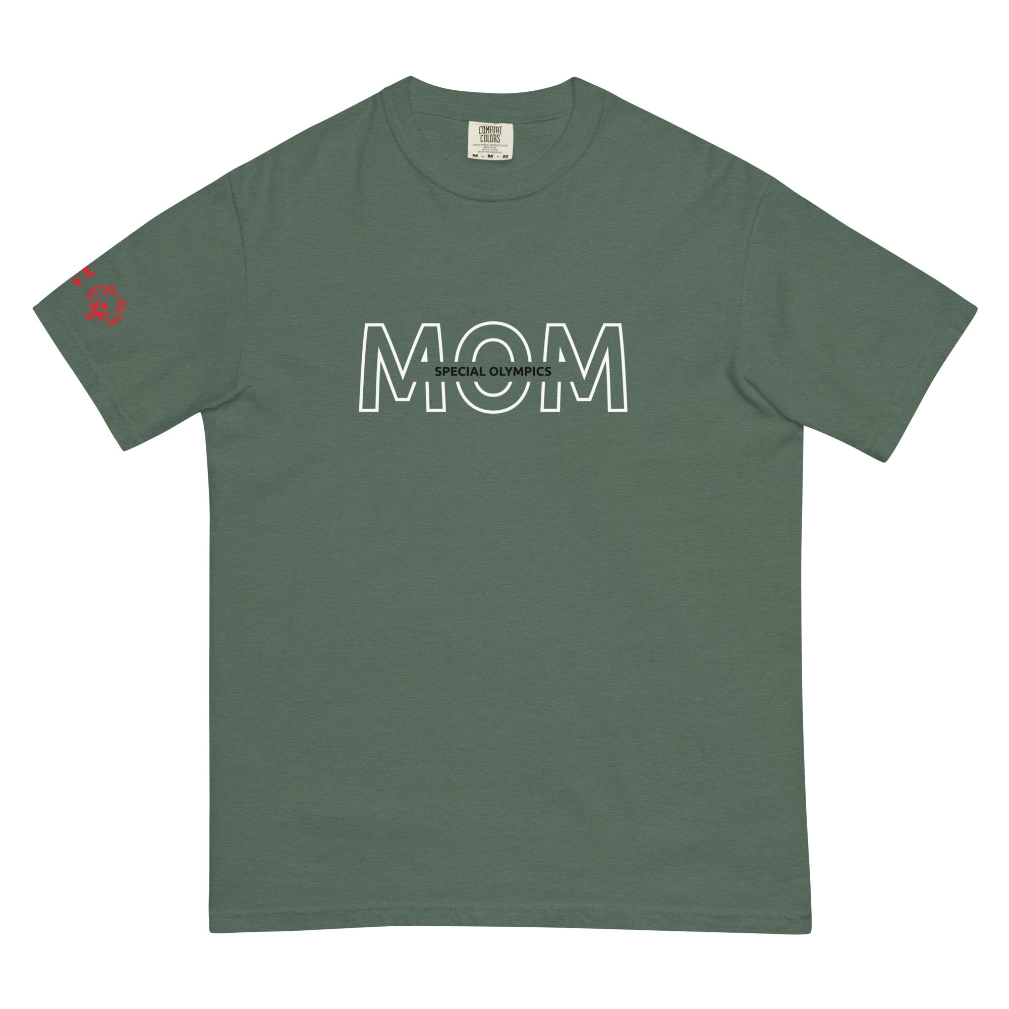 Tee-shirt à motif contour de maman et de la famille