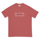 Camiseta T con contorno de papá de la familia