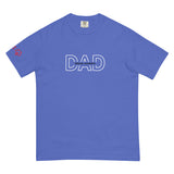 Camiseta T con contorno de papá de la familia
