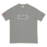 Camiseta T con contorno de papá de la familia