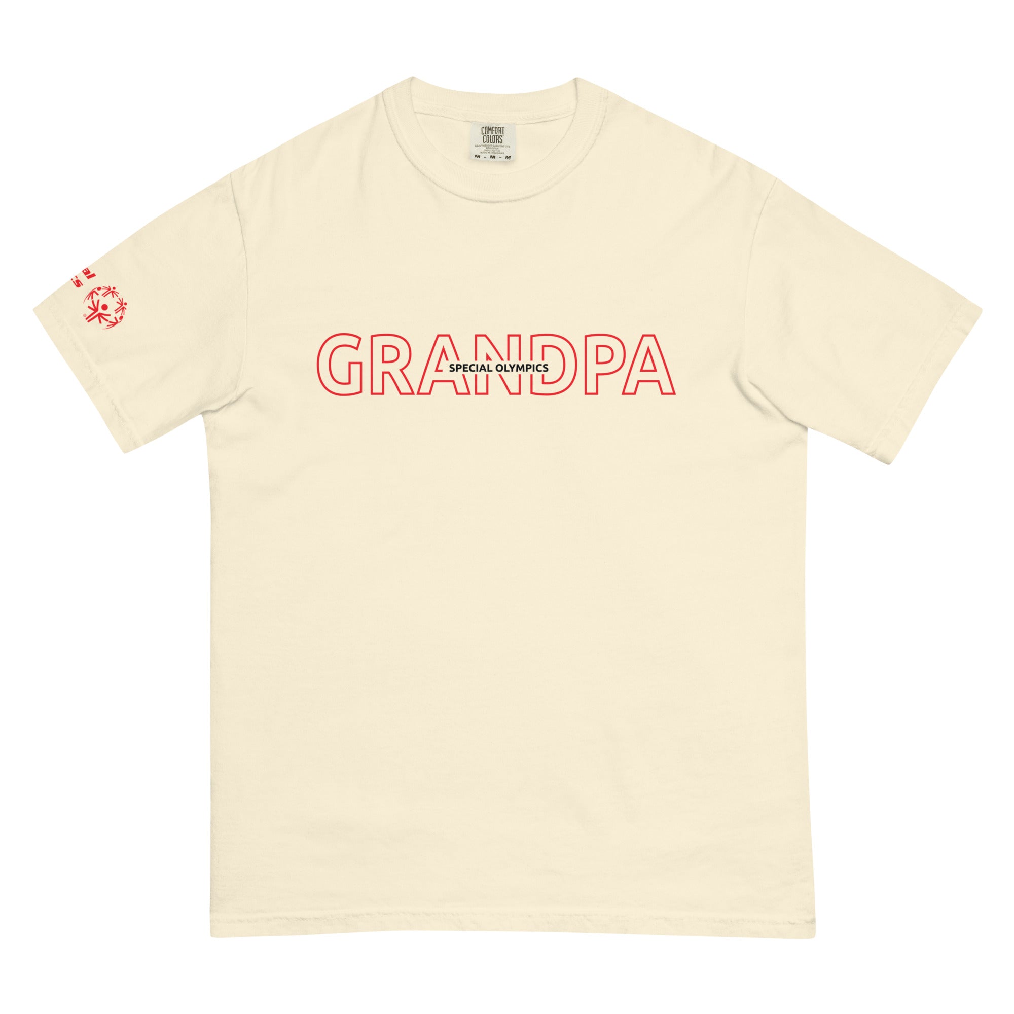 Camiseta con contorno de abuelo familiar (Global)