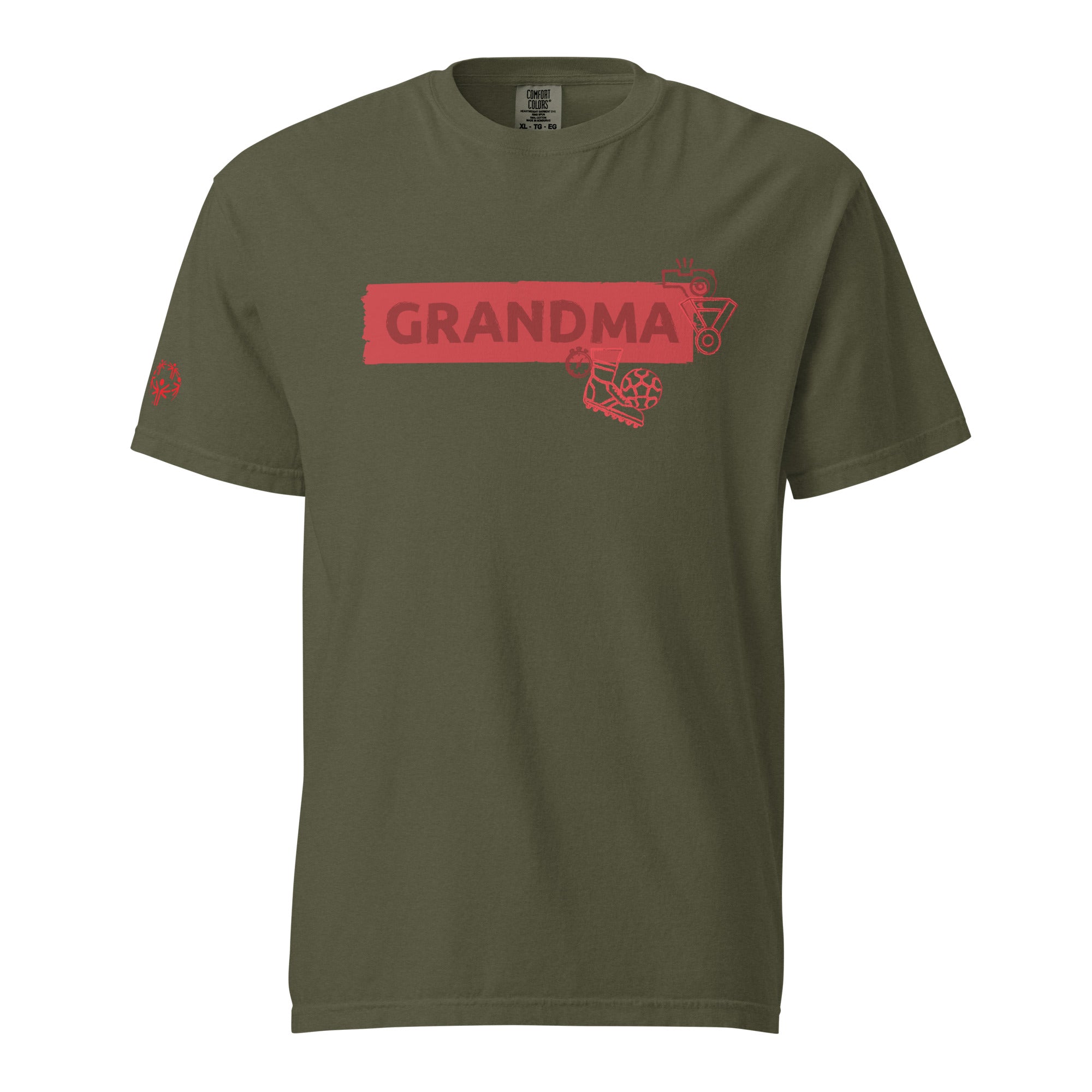 Camiseta de la abuela de la familia