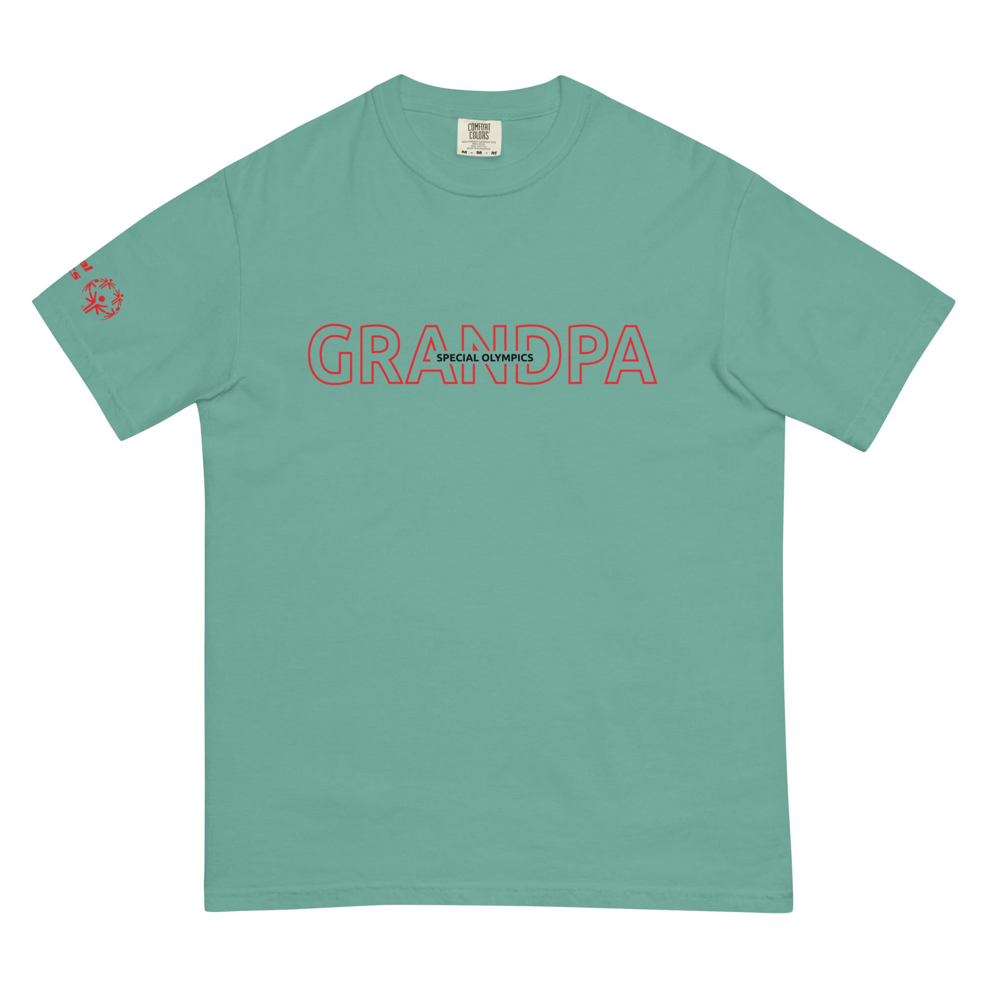 Camiseta con contorno de abuelo familiar (Global)
