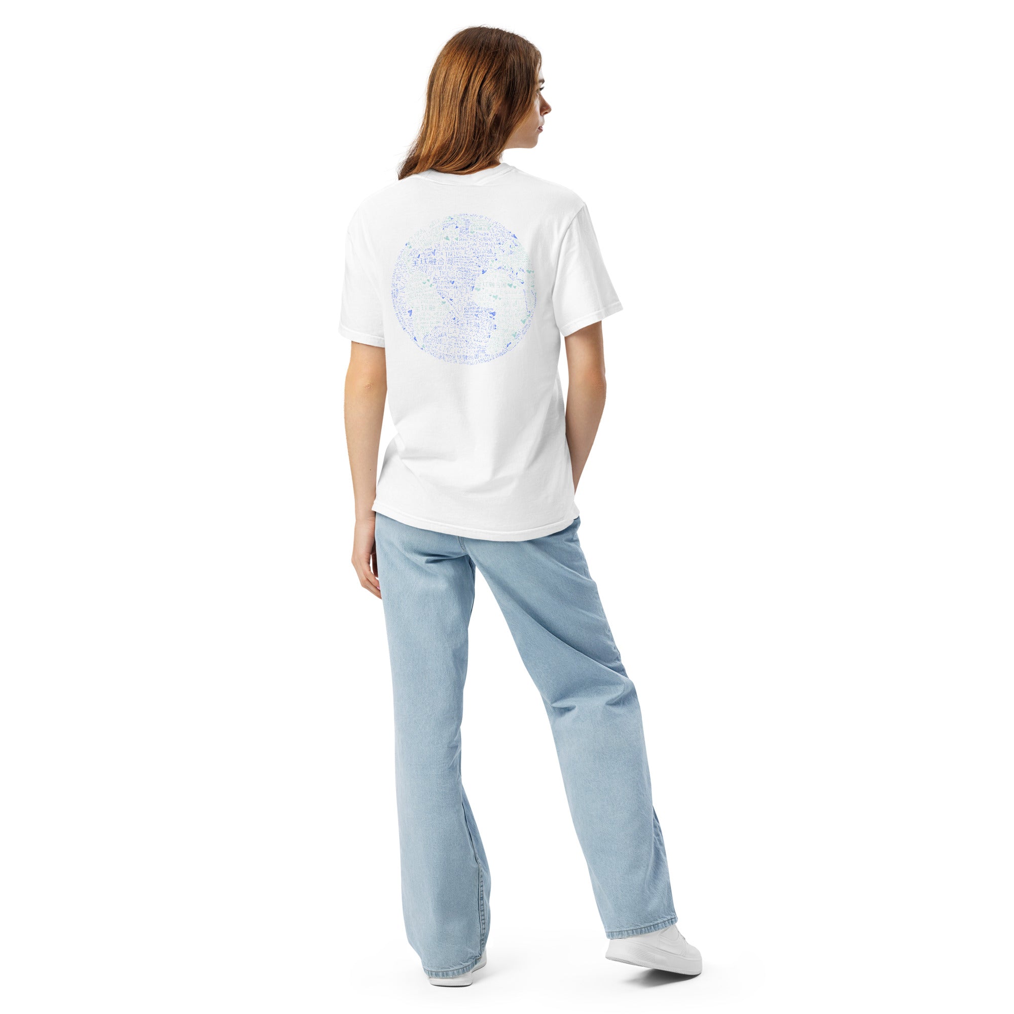 Camiseta de la Semana Global de Inclusión con Globo Terrestre