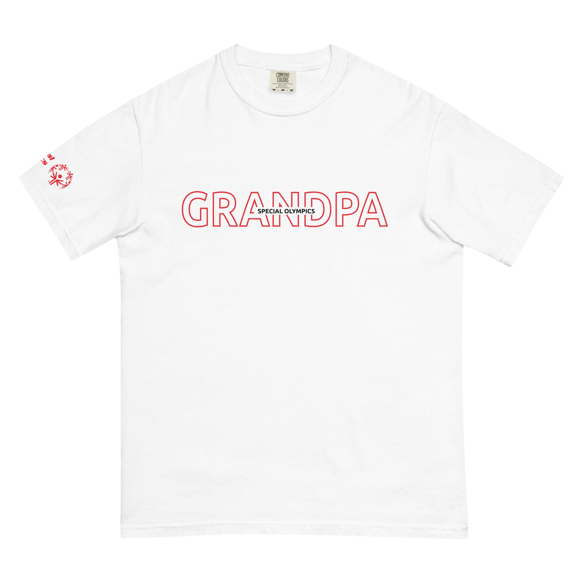 Camiseta con contorno de abuelo familiar (Global)