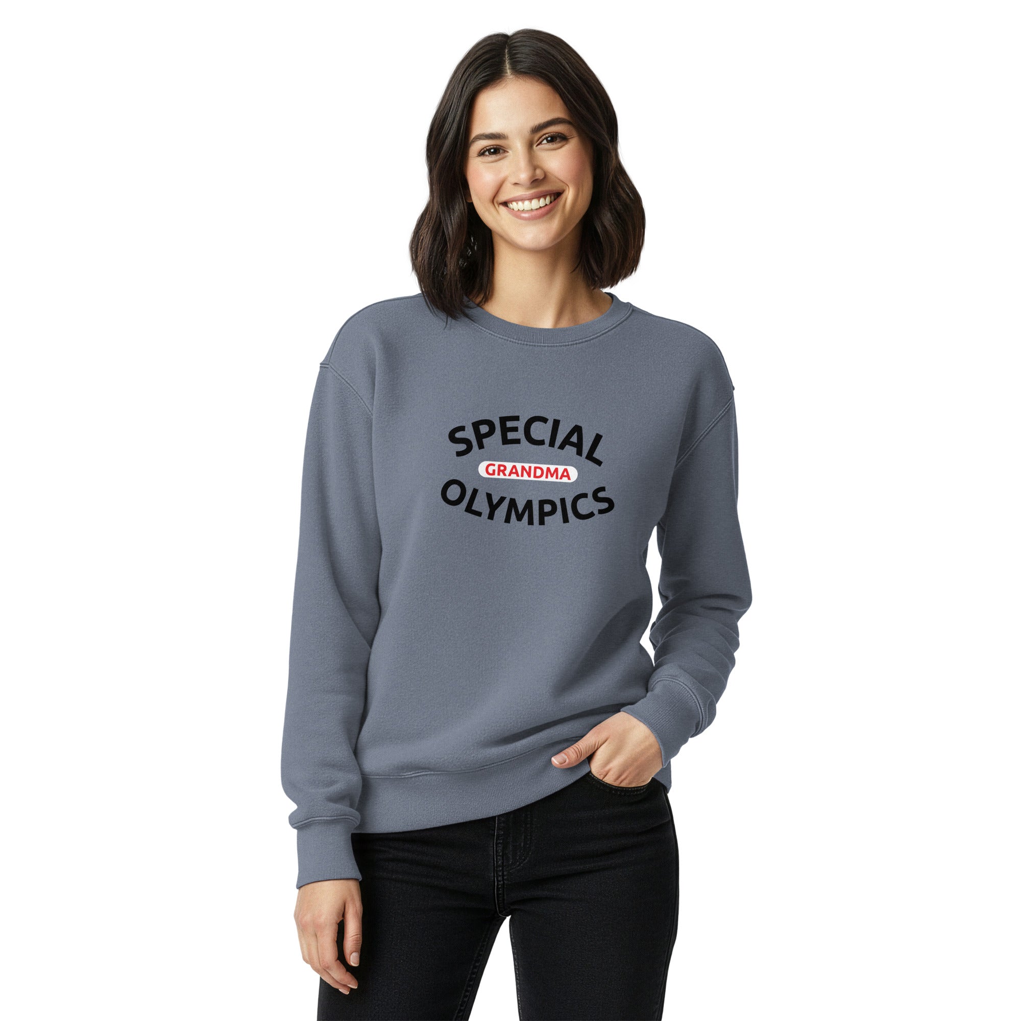 Sweat-shirt Grand-mère de la famille Special Olympics (Global)