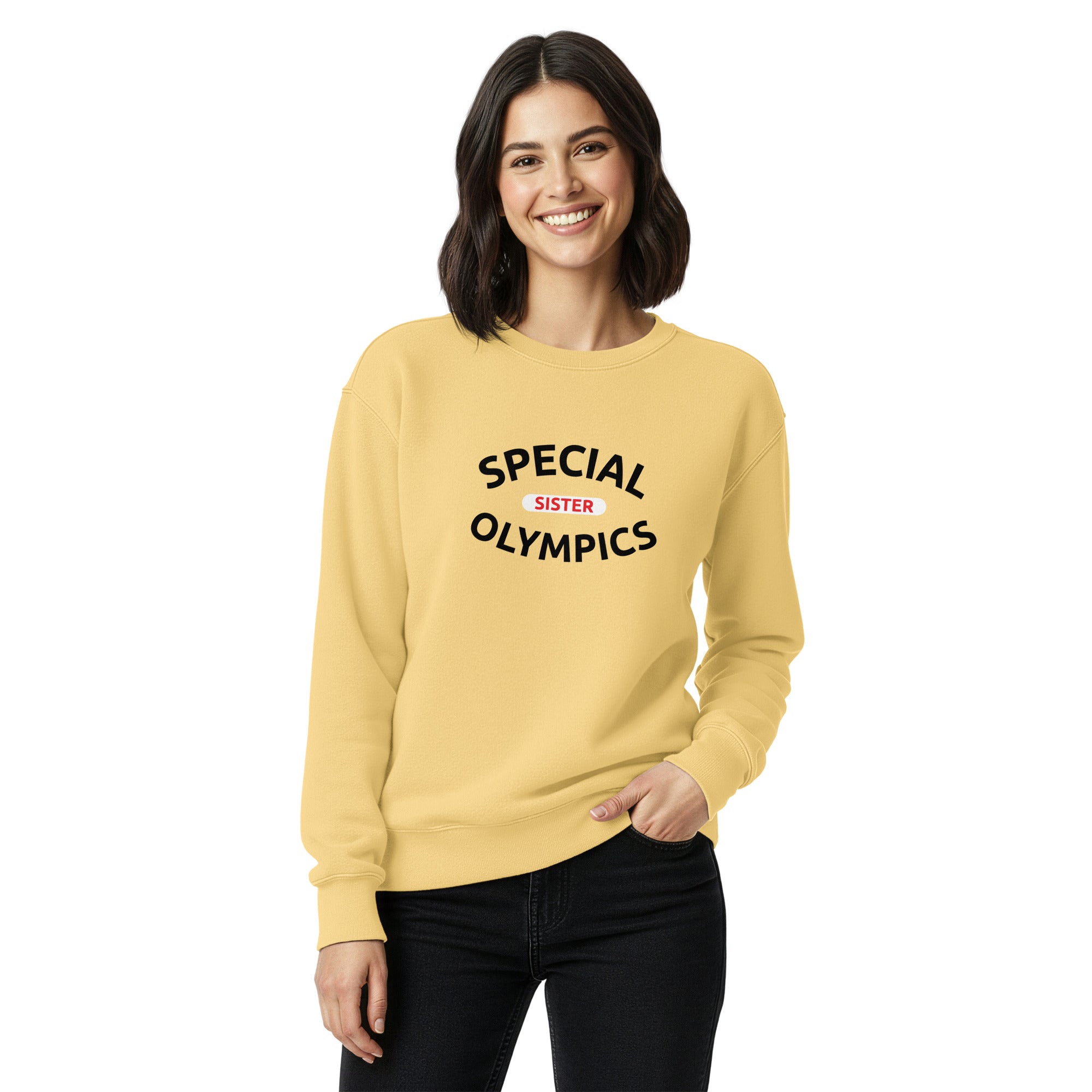 Family Special Olympics Sister Sweatshirt