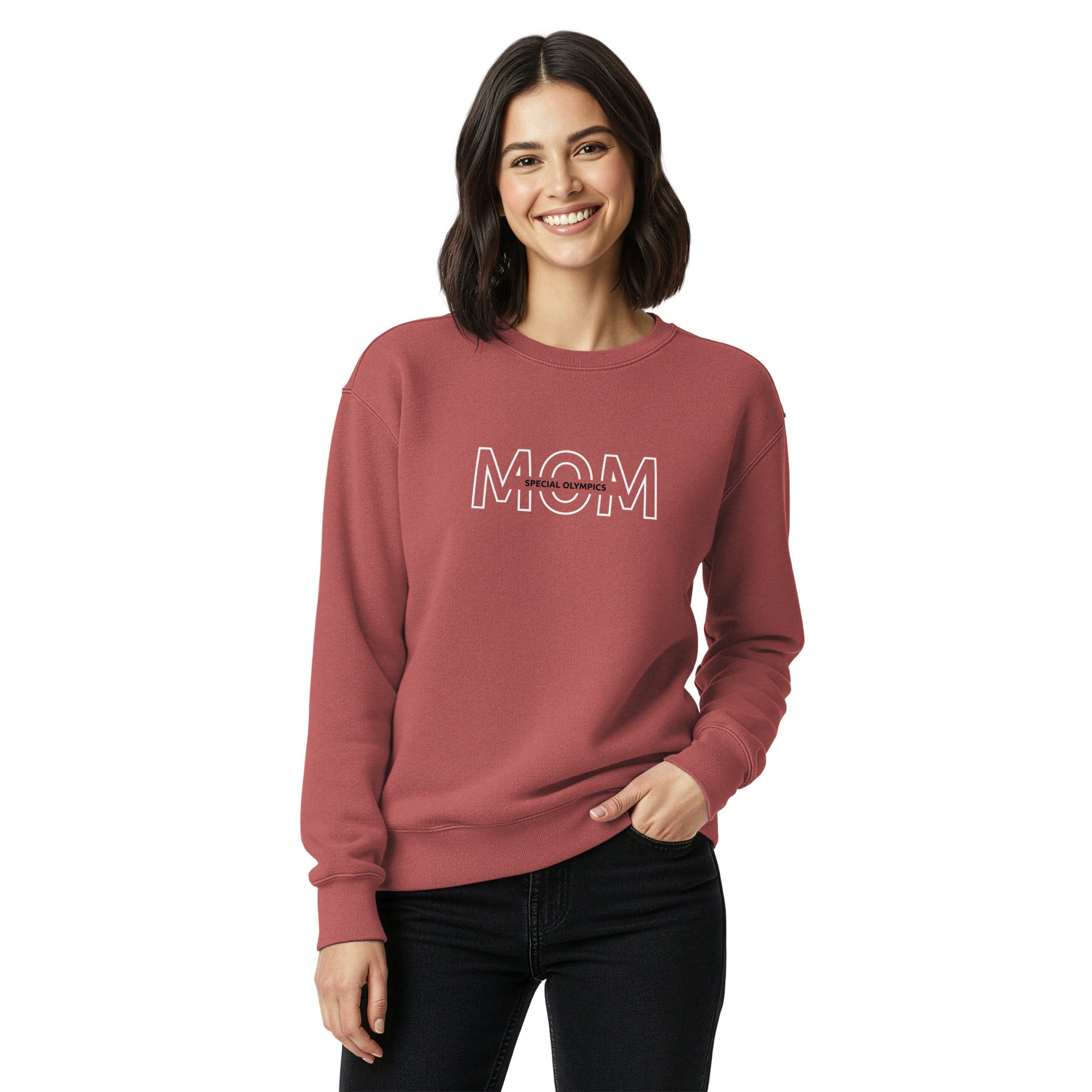 Family Mom Outline Sweatshirt (Global)