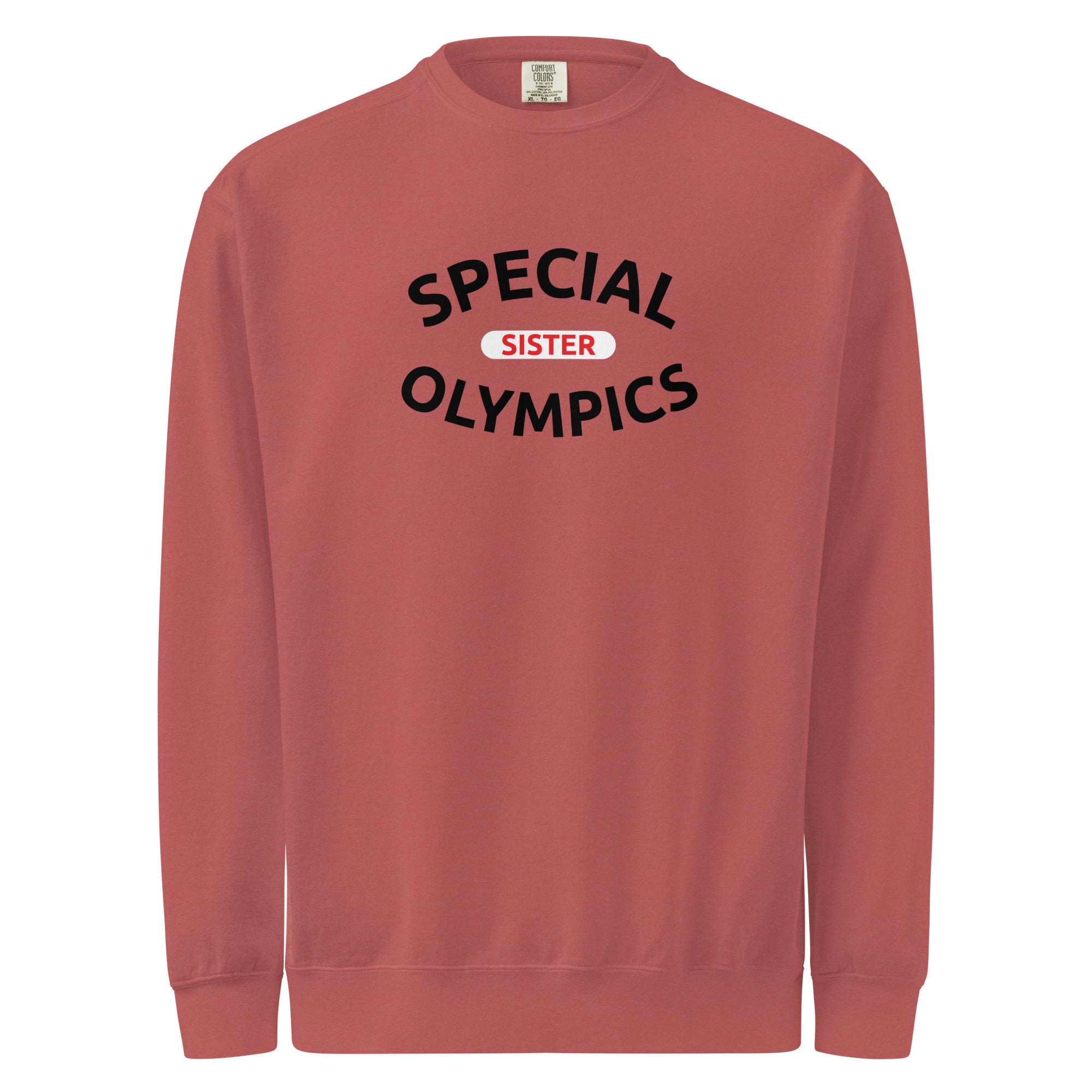 Family Special Olympics Sister Sweatshirt