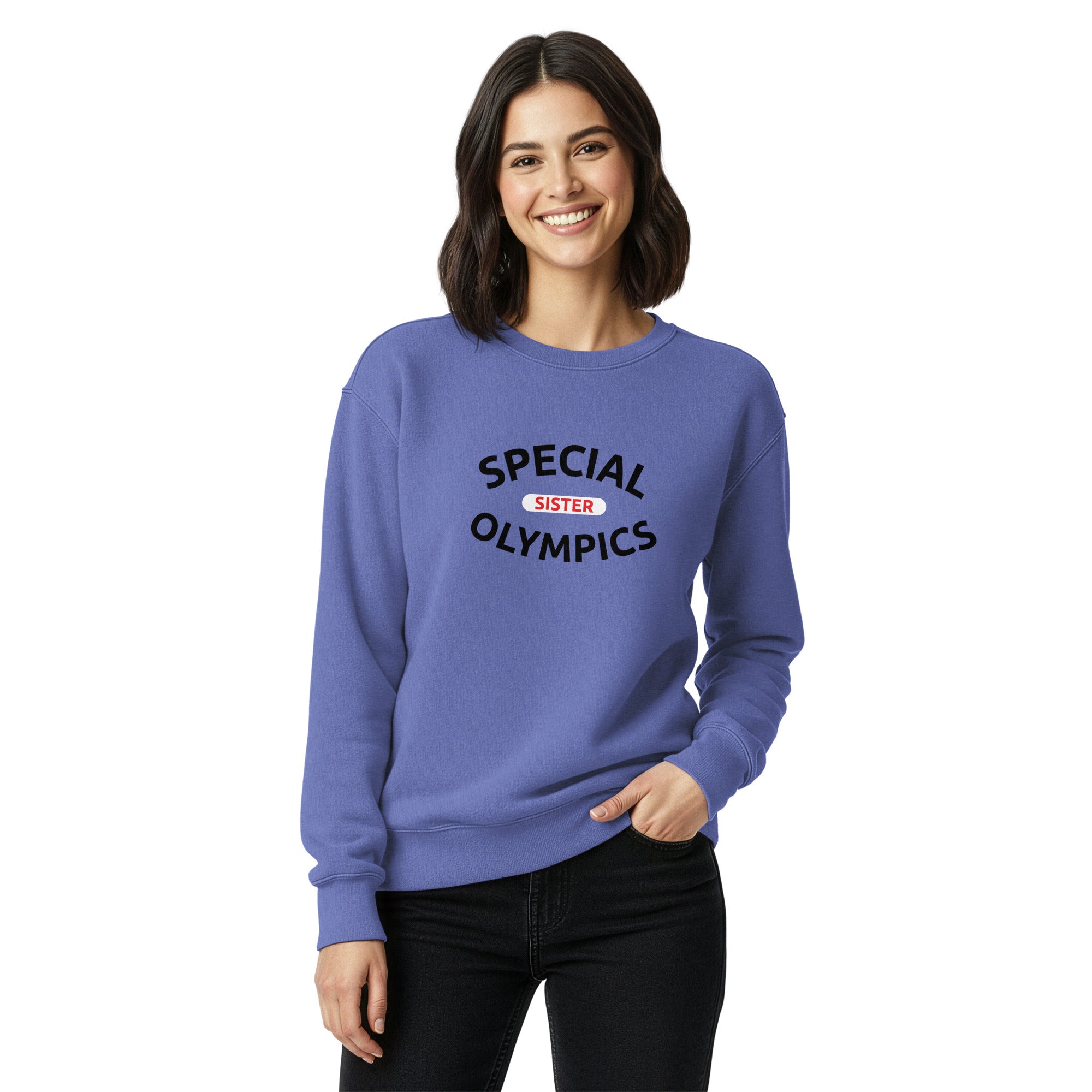 Family Special Olympics Sister Sweatshirt