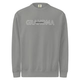 Sudadera con contorno de familia y abuela