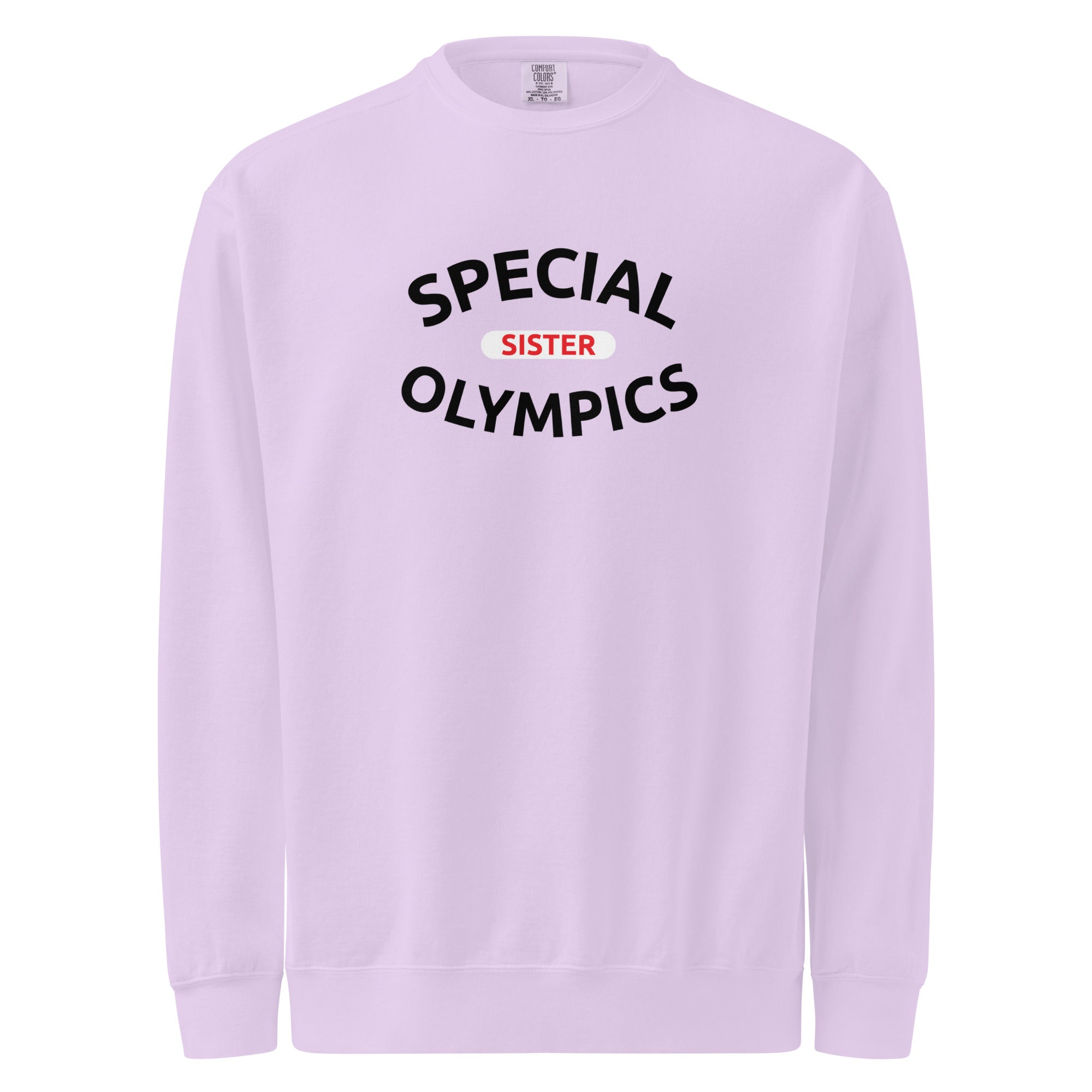 Family Special Olympics Sister Sweatshirt