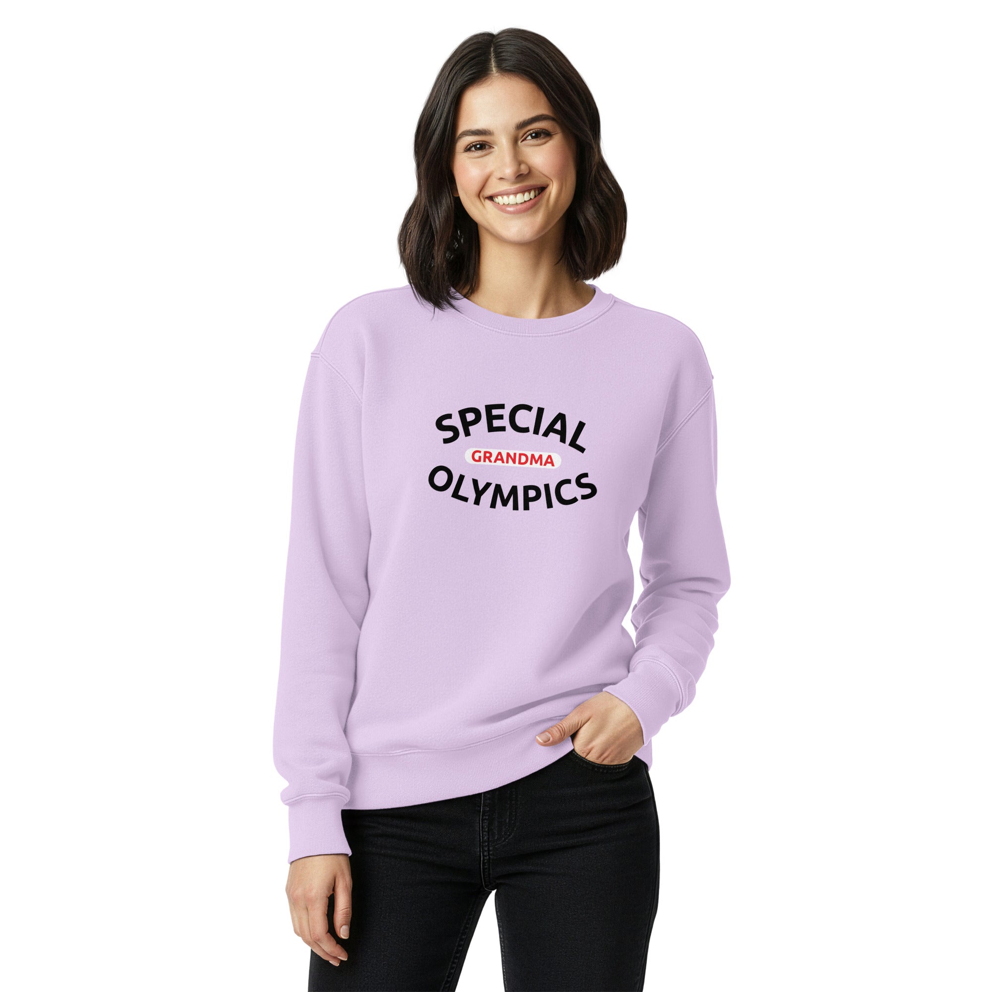 Sweat-shirt Grand-mère de la famille Special Olympics (Global)