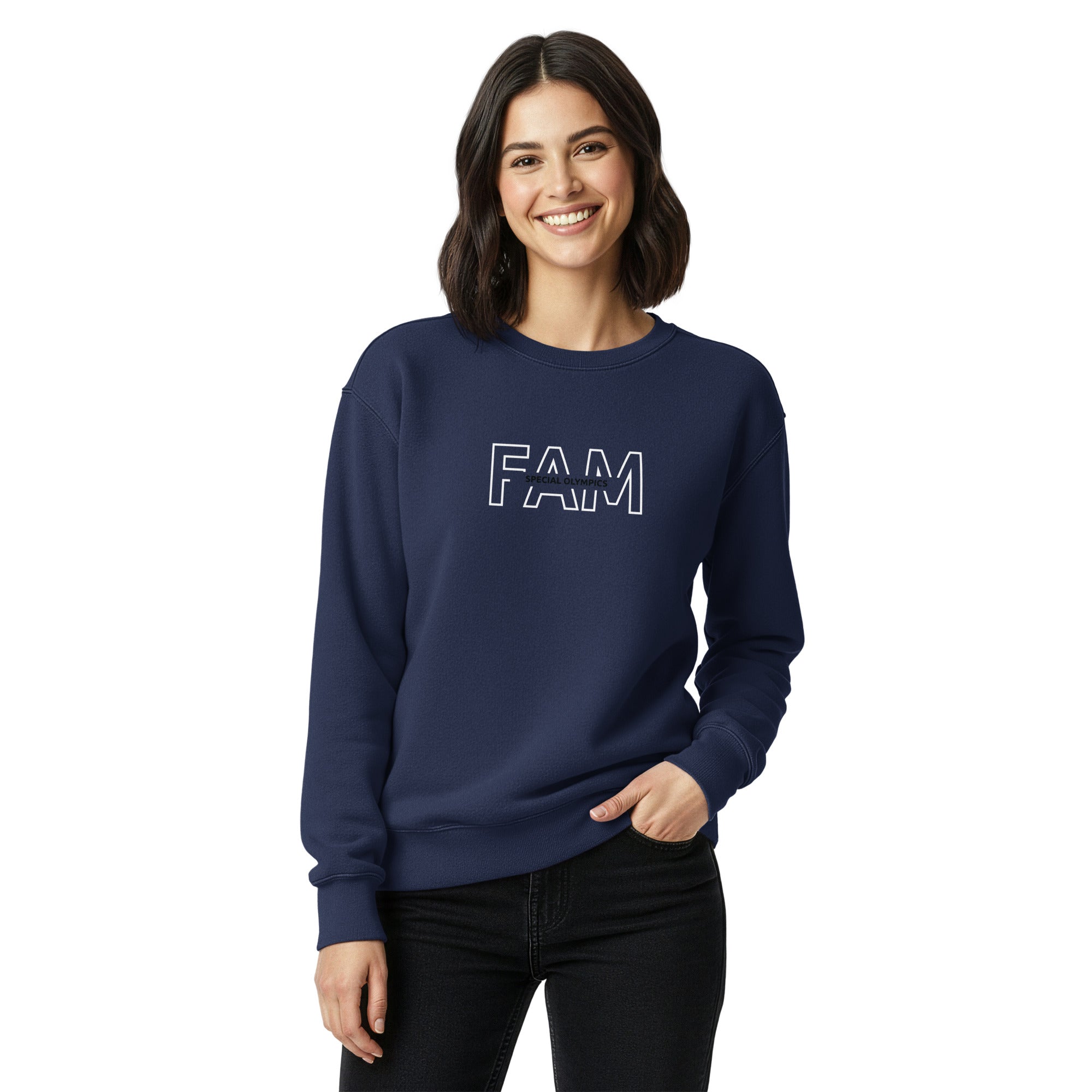 Family Fam Outline Sweatshirt