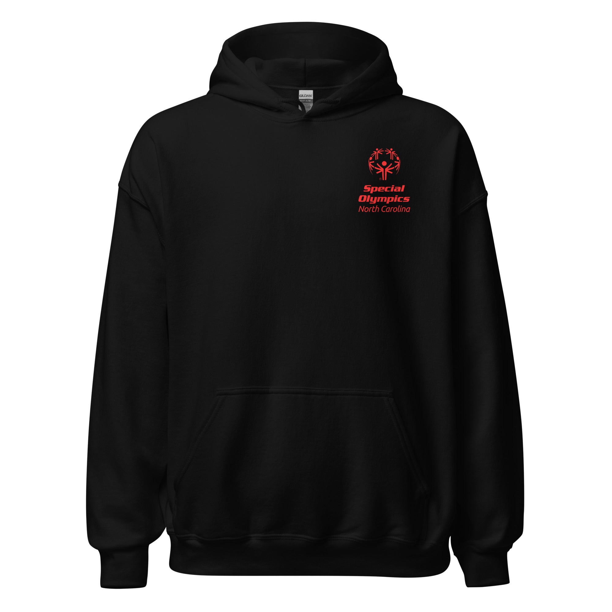 Sweat à capuche avec le logo des Special Olympics Caroline du Nord