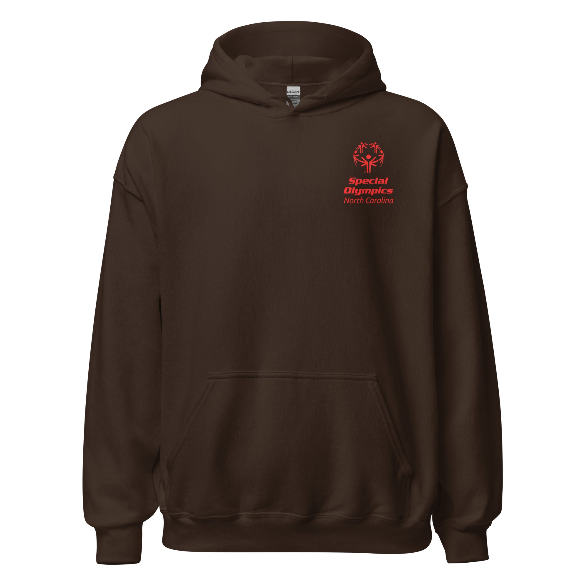 Sweat à capuche avec le logo des Special Olympics Caroline du Nord